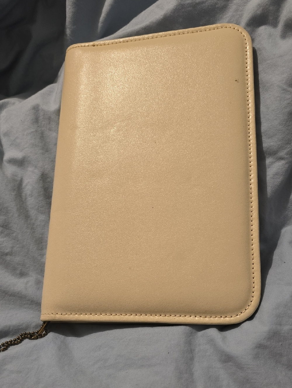 1965 Leather Zip-Around Organizer Vintage